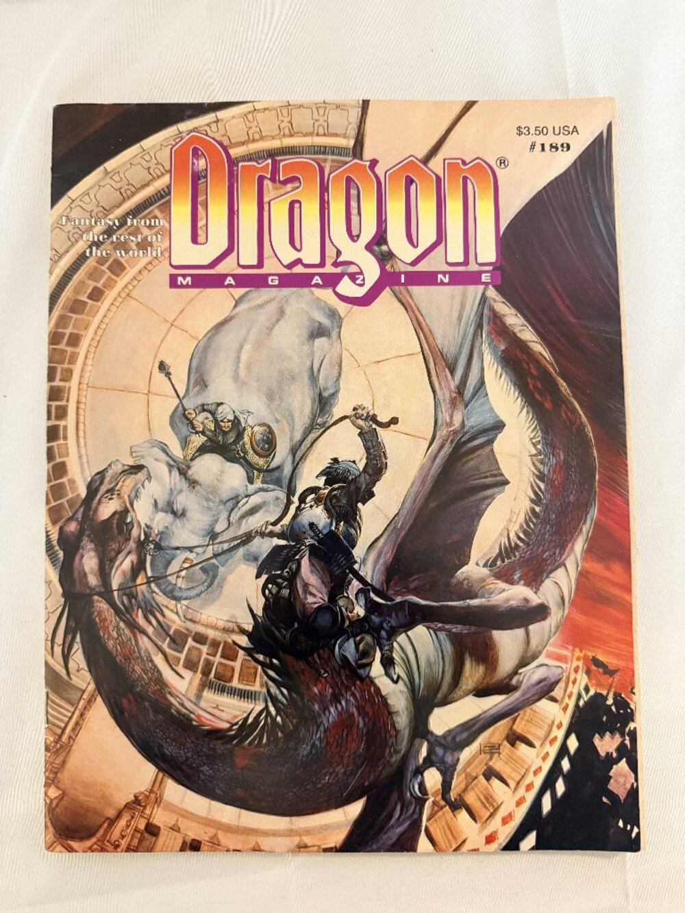 1993 Dragon #189-Preowned Vintage